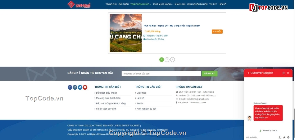 Website du lịch,Web dịch vụ,tối ưu,chuẩn seo